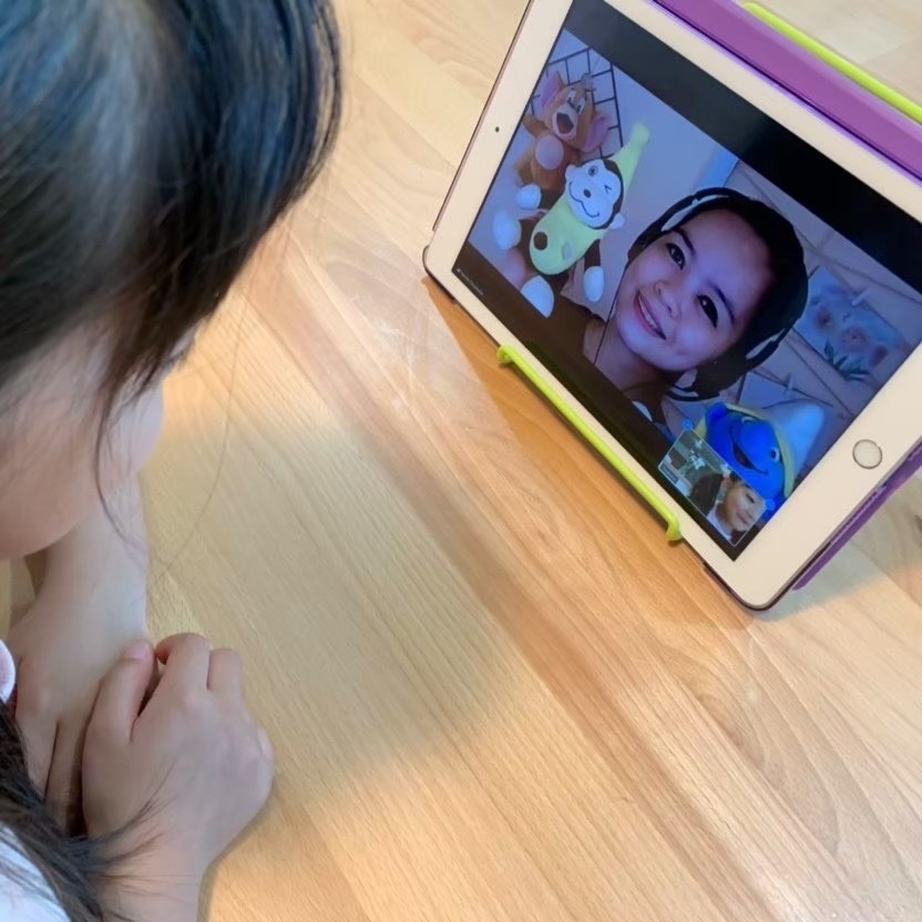 オンラインレッスンの様子